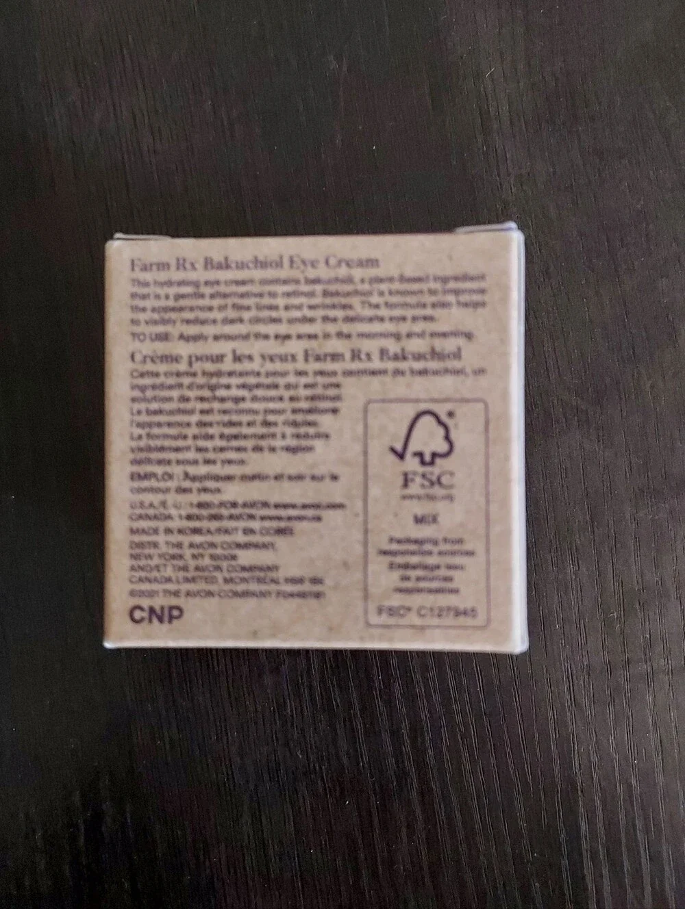 Avon Farm Rx Bakuchiol Eye Cream